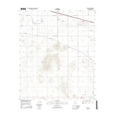 2014 Map of Tonopah, 2014 Print
