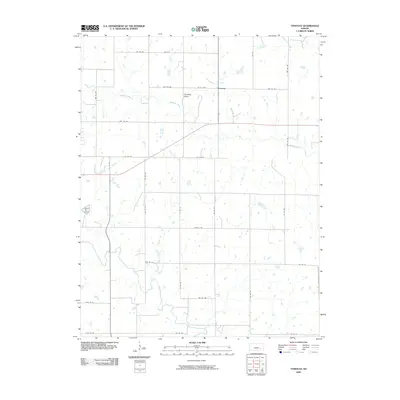 2009 Map of Tonovay, 2009 Print