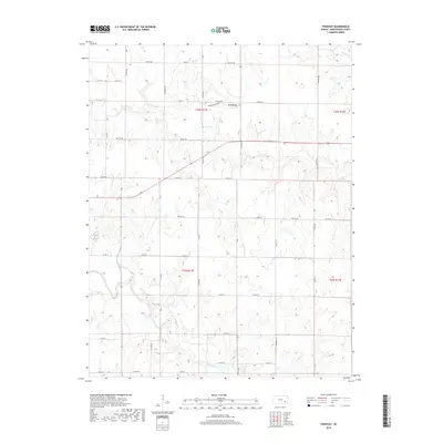 2018 Map of Tonovay, 2018 Print