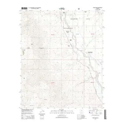 2014 Map of Tonto Basin, 2014 Print