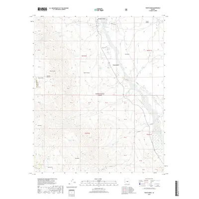 2018 Map of Tonto Basin, 2018 Print