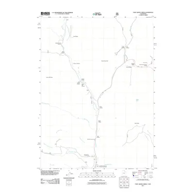 2011 Map of Tony Grove Creek, 2011 Print