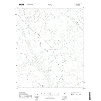 2020 Map of Tony Hill Bay, 2020 Print