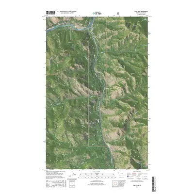 2017 Map of Tony Peak, 2017 Print