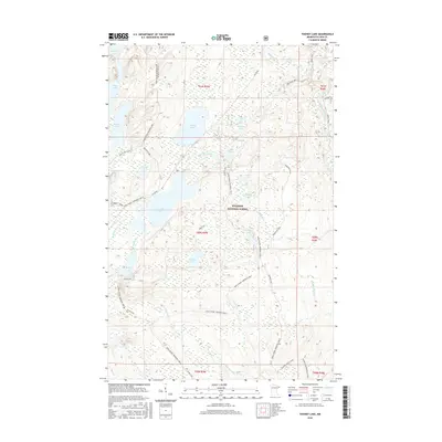 2016 Map of Toohey Lake, 2016 Print