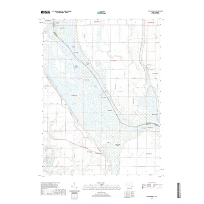 2018 Map of Toolesboro, 2018 Print