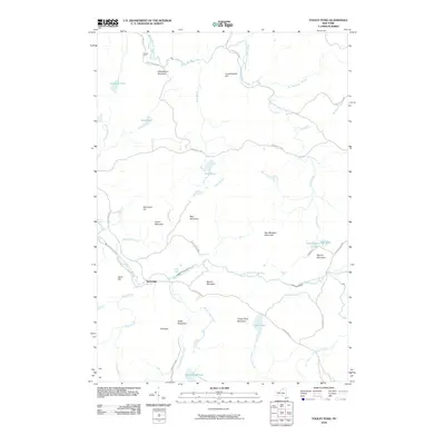 2010 Map of Tooley Pond, 2010 Print