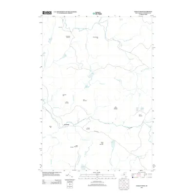 2013 Map of Tooley Pond, 2013 Print
