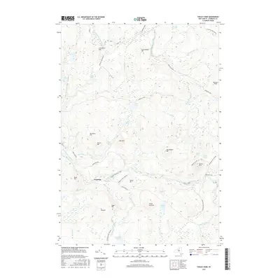 2016 Map of Tooley Pond, 2016 Print