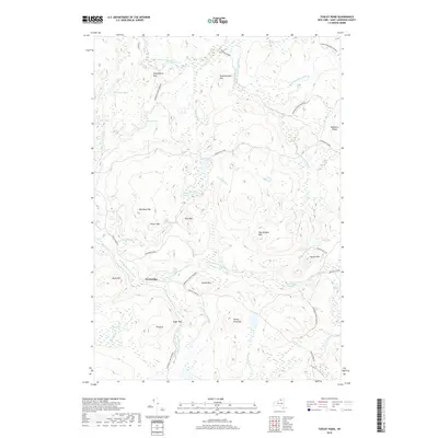 2019 Map of Tooley Pond, 2019 Print