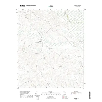 2020 Map of Toomsboro, 2020 Print
