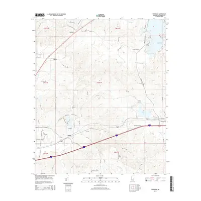 2015 Map of Toomsuba, 2015 Print