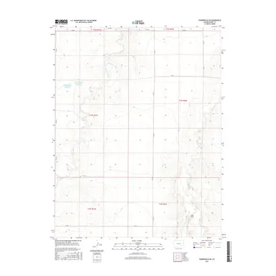 2016 Map of Toonerville NE, 2016 Print