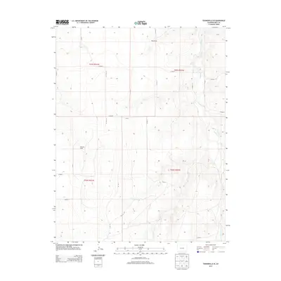 2013 Map of Toonerville SE, 2013 Print