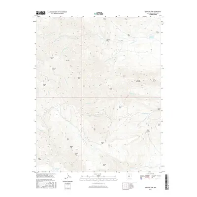 2017 Map of Tooth of Time, 2017 Print