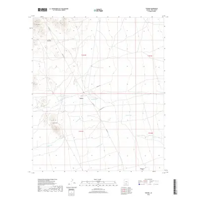2018 Map of Topawa, 2018 Print