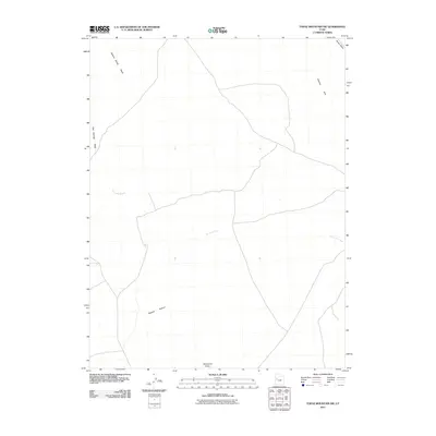 2011 Map of Topaz Mountain SW, 2011 Print
