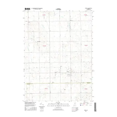 2016 Map of Topeka, 2016 Print
