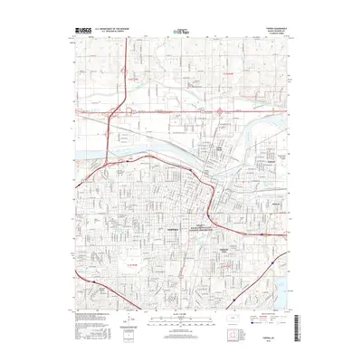 2016 Map of Topeka, 2016 Print
