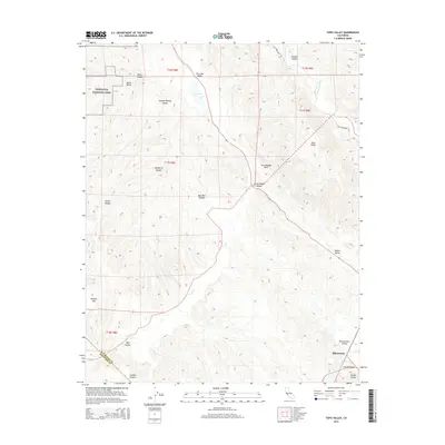 2015 Map of Topo Valley, 2015 Print