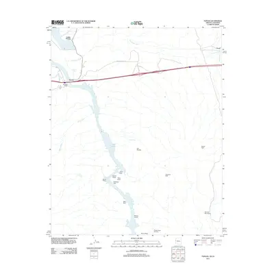 2011 Map of Topock, 2011 Print