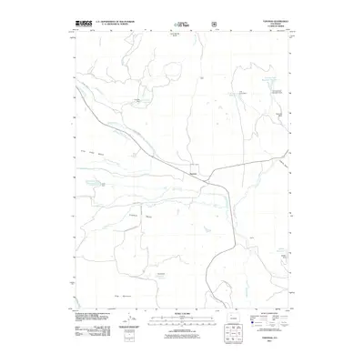 2011 Map of Toponas, 2011 Print