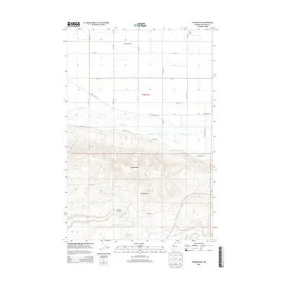 2014 Map of Toppenish SW, 2014 Print
