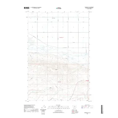 2020 Map of Toppenish SW, 2020 Print