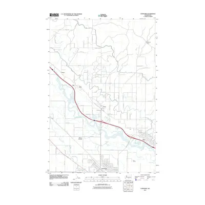 2011 Map of Toppenish, 2011 Print