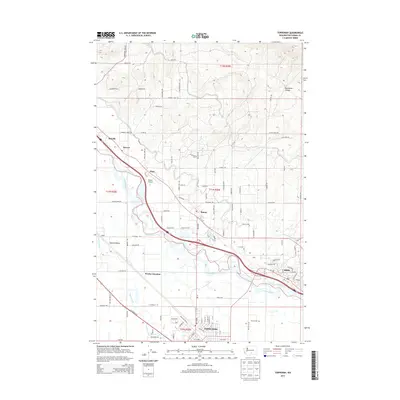 2013 Map of Toppenish, 2013 Print