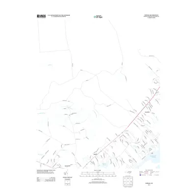 2013 Map of Topsail, 2013 Print