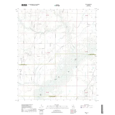 2018 Map of Topsy, 2018 Print