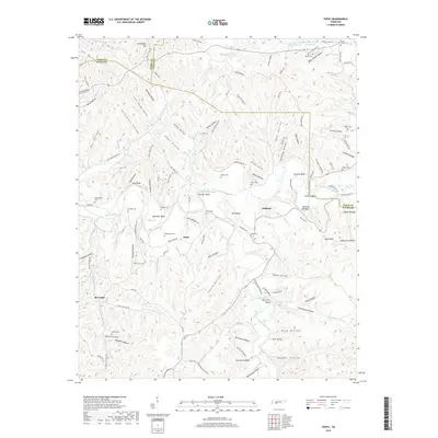 2019 Map of Topsy, 2019 Print