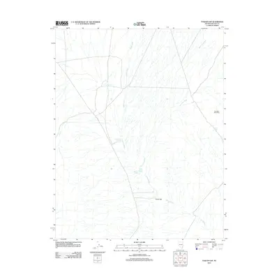 2012 Map of Toquop Gap, 2012 Print