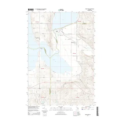 2014 Map of Torch River, 2014 Print