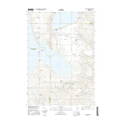 2017 Map of Torch River, 2017 Print