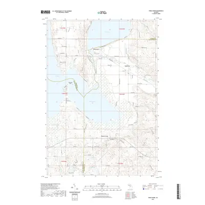 2019 Map of Torch River, 2019 Print