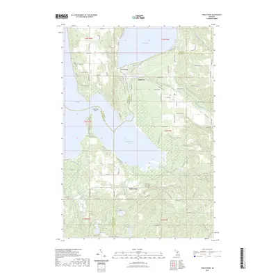 2023 Map of Torch River, 2023 Print