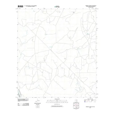 2010 Map of Tordillo Creek, 2010 Print