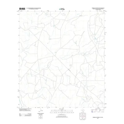 2013 Map of Tordillo Creek, 2013 Print