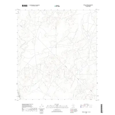 2019 Map of Tordillo Creek, 2019 Print