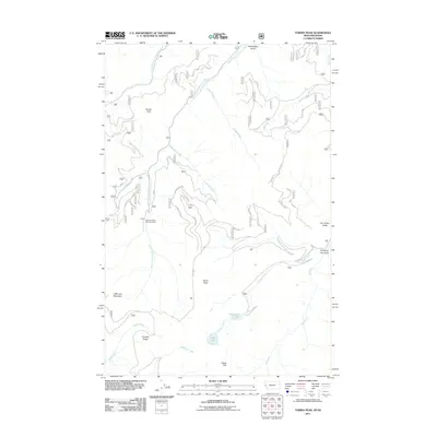 2011 Map of Torino Peak, 2011 Print