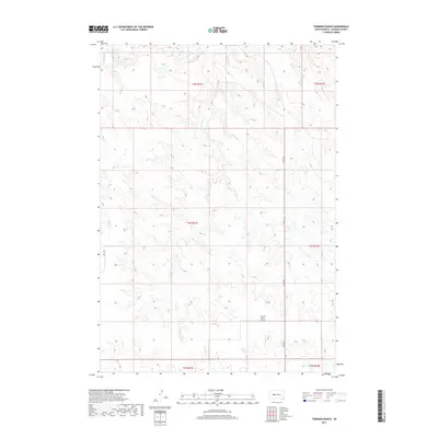 2017 Map of Tornado Ranch, 2017 Print