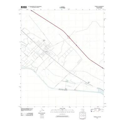 2010 Map of Tornillo, 2010 Print