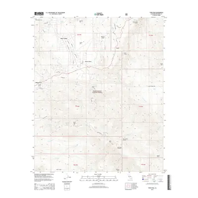 2015 Map of Toro Peak, 2015 Print