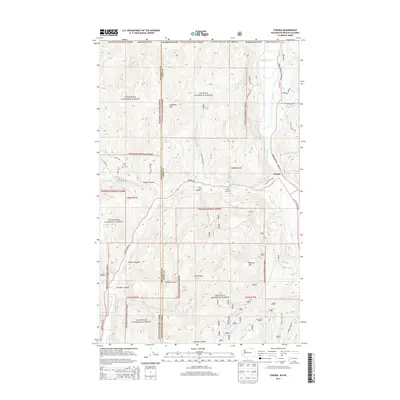 2014 Map of Toroda, 2014 Print