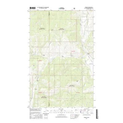 2017 Map of Toroda, 2017 Print