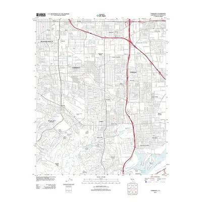 2012 Map of Torrance, 2012 Print