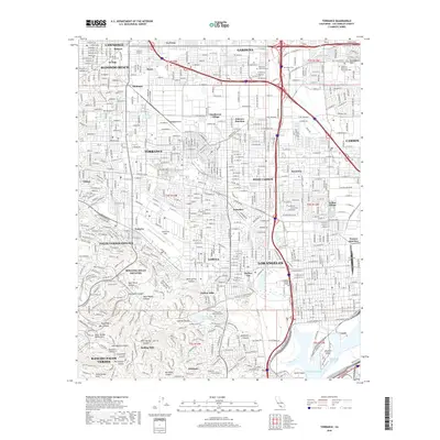 2018 Map of Torrance, 2018 Print