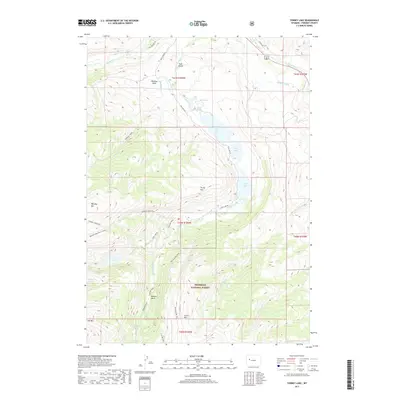 2017 Map of Torrey Lake, 2017 Print